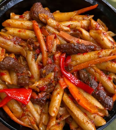 Beef Penne Pasta