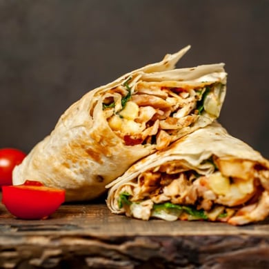 Chicken Shawarma with sausage