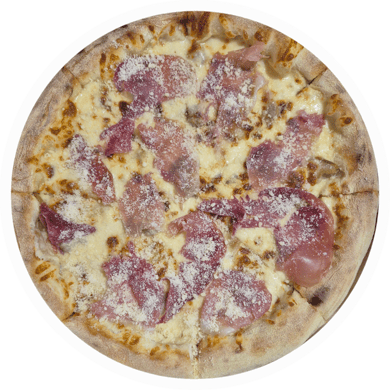 піца прошуто білі гриби