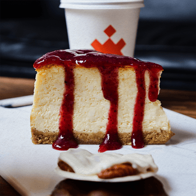 Cheescake Coralillo