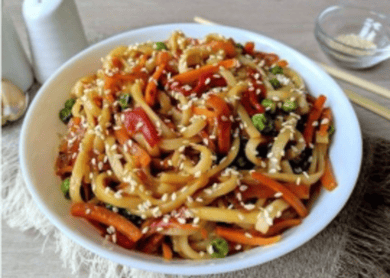 Удон з курочкою 