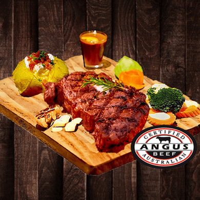 PROMOTION:  400 gram Angus Rib-Eye Steak MBS 3-4