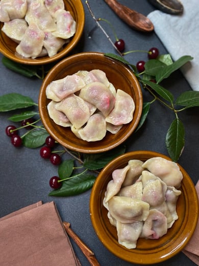 Вареники з вишнею