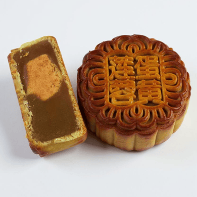 Мункейк з лотосом та солоним жовтком 100г