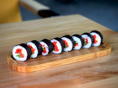 Vegetable futomaki (vegan)