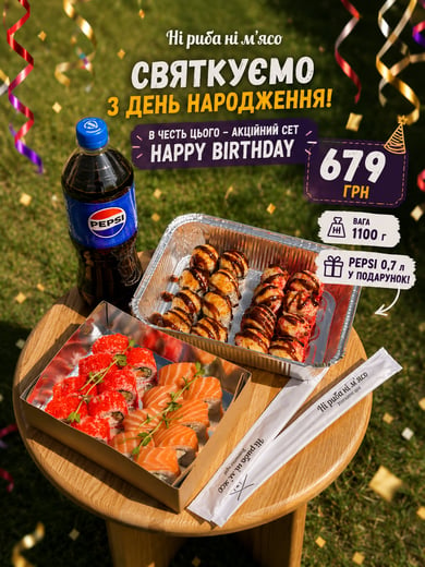 Сет Happy Birthday