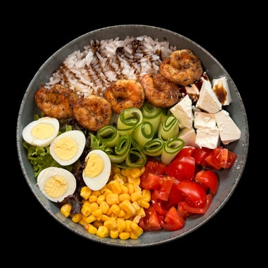 Боул з креветкою