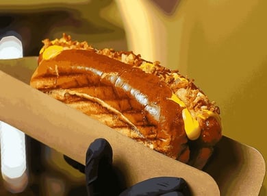 хот дог бріош