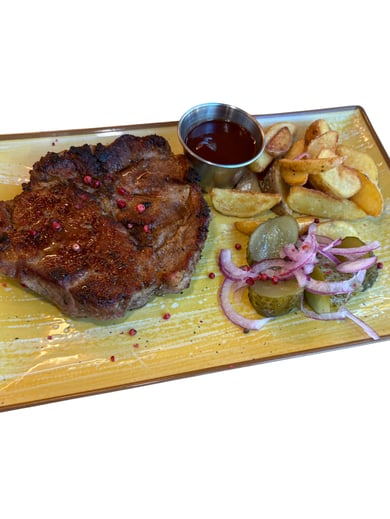 Антрекот по-лісовому