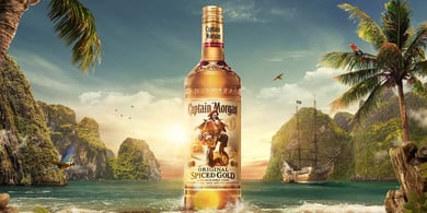 Captain Morgan Spiced Gold ром 50 ml