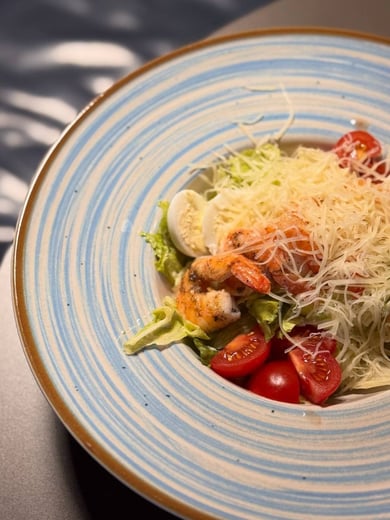 Цезар з креветкою 