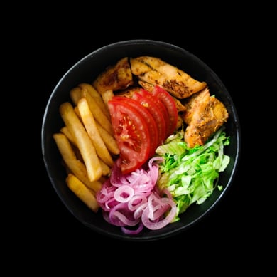 DÖNER KEBAB BOWL (MIX)