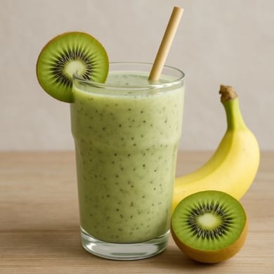 Смузі (ківі,шпінат,банан)