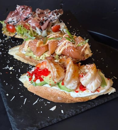 Брускети асорті