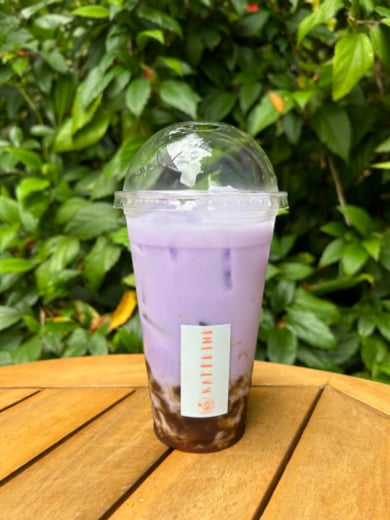 Taro Brown Sugar Crystal Boba