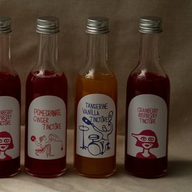 Tangerine-vanilla tincture