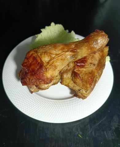 Окорочок курячий запечений
