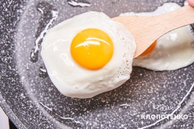 Яйце смажене