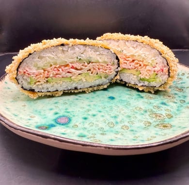 Суші Бургер зі сніжним крабом