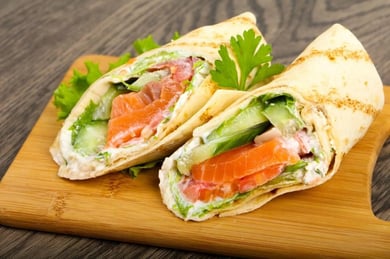 Шаурма з Лососем с/с