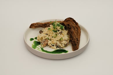 Scrambled Egg With Mushroom