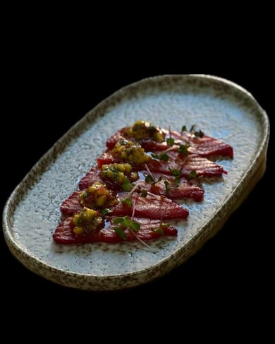 Сашимі з лосося Gravlax