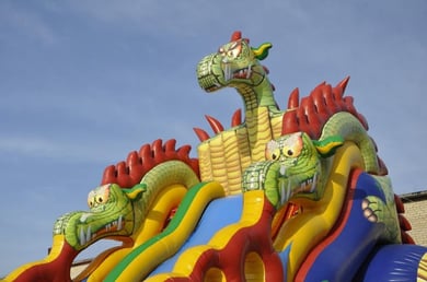 ГОРИНИЧ гірка-батут - 1 хв.