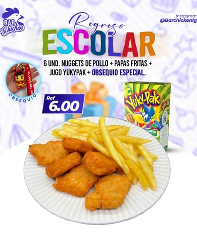 PROMO CHICKEN KID NUGGETS 