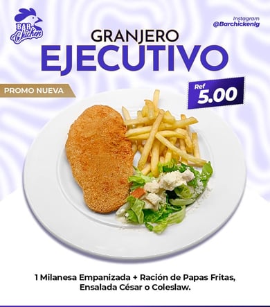PROMO GRANJERO BAR CHICKEN