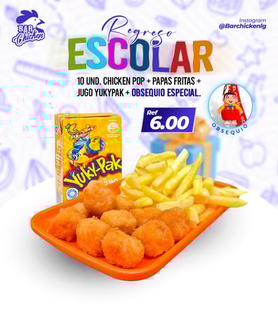 PROMO CHICKEN KID CHICKEN POP