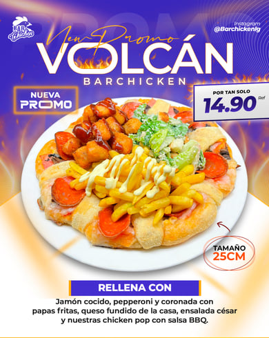 PIZZA VOLCAN 