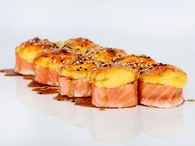Запечена Філадельфія з лососем