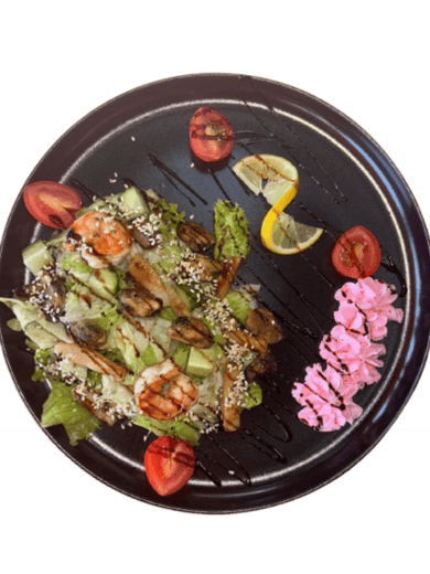 Салат з морепродуктами