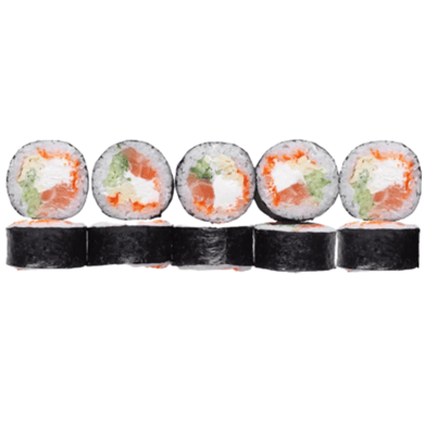 Мега-ролл з лососем