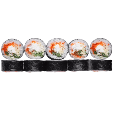 Мега-ролл з вугрем