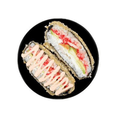 Суші бургер з креветкою