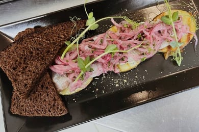 Оселедець з картоплею