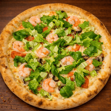 Піца Кремова Креветка