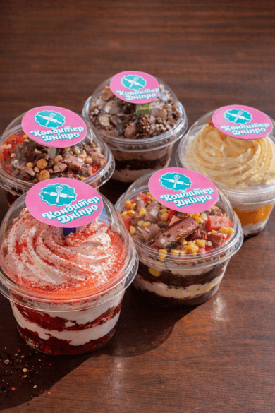 Тістечко Трайфл в асортименті