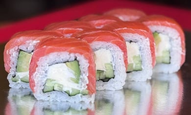 Філадельфія з слабосоленим лососем