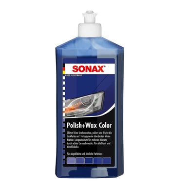 SONAX Polish&Wax Color Кольоровий поліроль з синім воском 250 мл