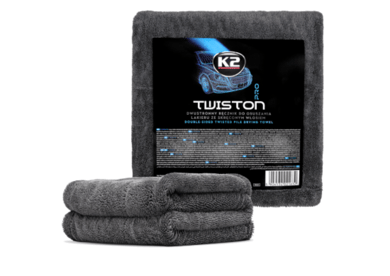 K2Рушник з мікрофібри для сушки лакофарбової поверхні TWISTON PRO 60сm x 90сm