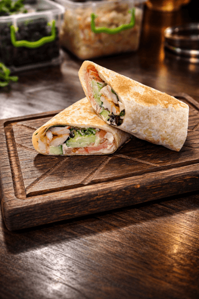 Доннер з креветками