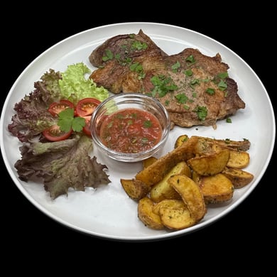 Стейк зі свинини