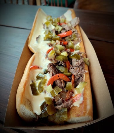 Філі Чіз Стейк Сендвіч / Philly Cheese Steak Sandwich