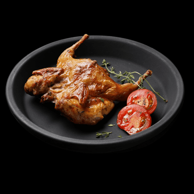 Codorniz a la brasa