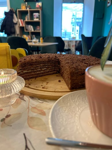 Тортик шоколадний