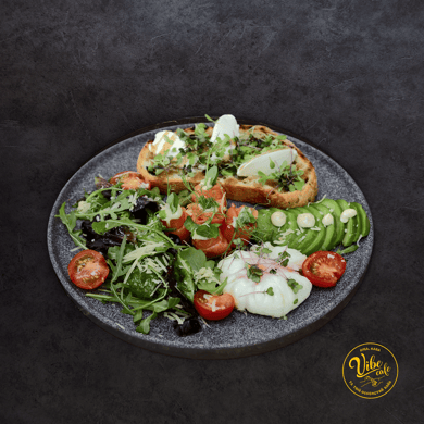 Сніданок з лососем