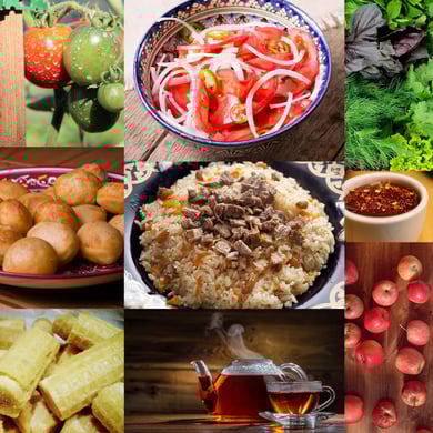 Non-Vegetarian Dinner (national dishes) - Ужин мясной (национальные блюда)