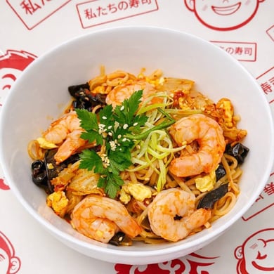 Локшина кімчі з креветками  370г.